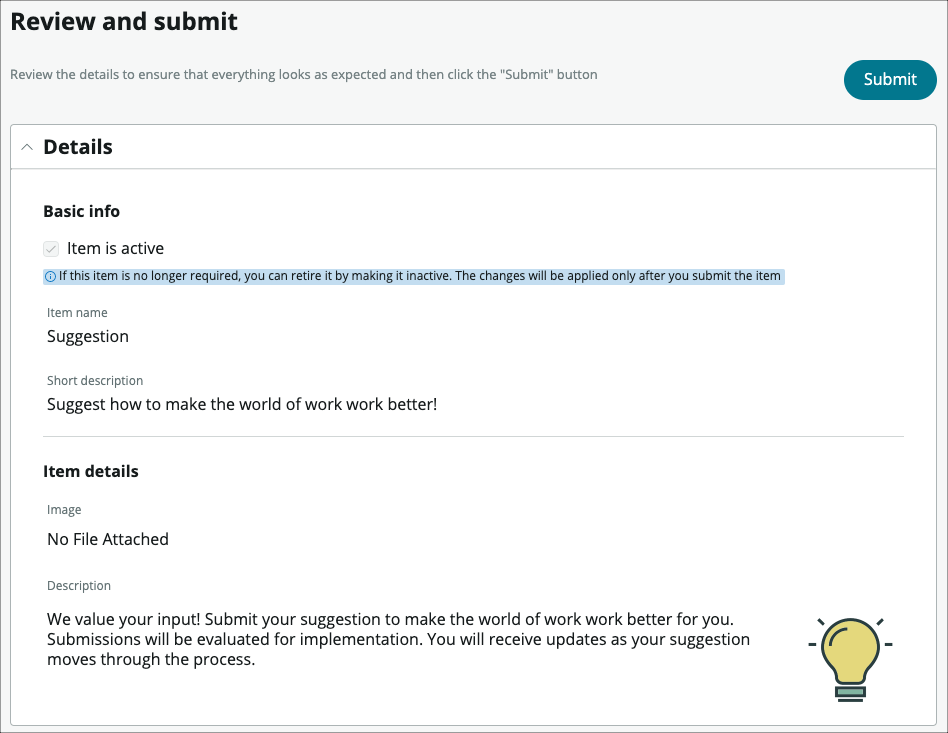 Submitting a Catalog Item ServiceNow Developers