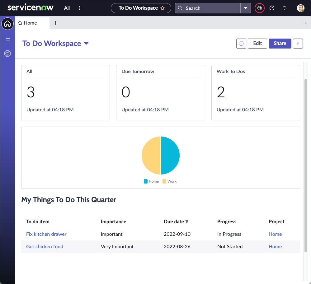Add a link to the experience details page on the Creator Dashboard