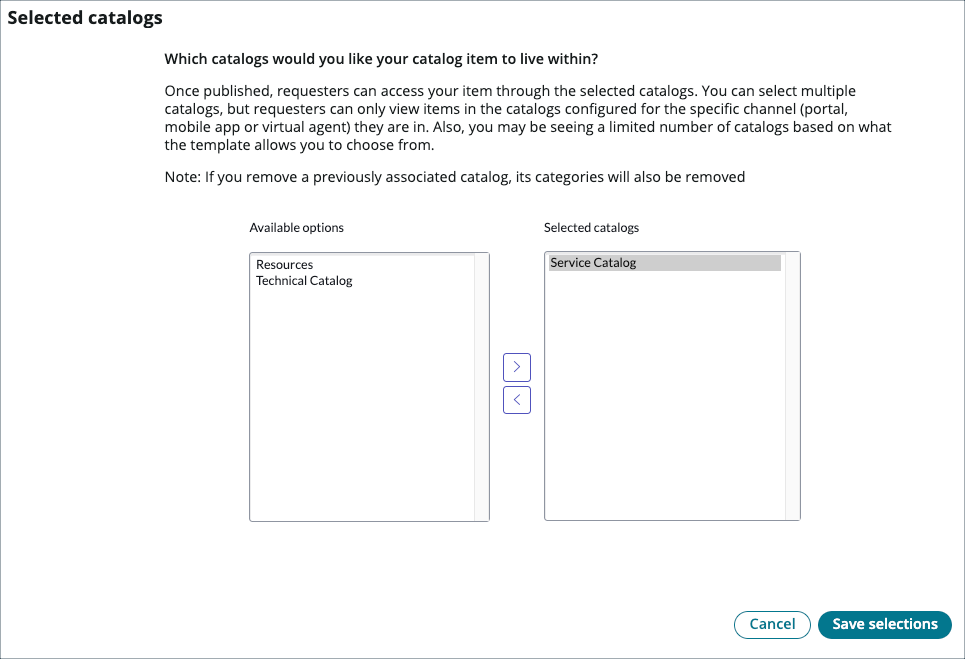 Exercise Select a Location for the Catalog Item ServiceNow Developers
