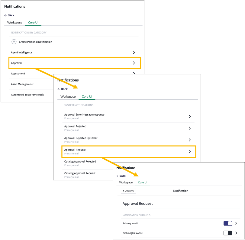 User Notification Settings ServiceNow Developers