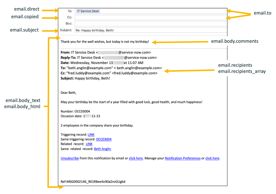 Parsing Inbound Email ServiceNow Developers