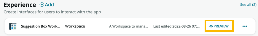 Using a Workspace | ServiceNow Developers