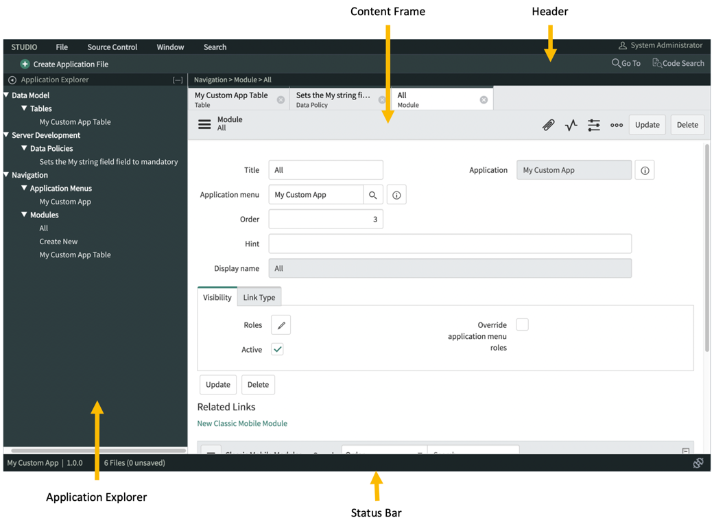 ServiceNow Studio ServiceNow Developers