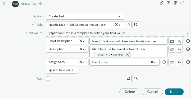Exercise: Create and Test a Subflow | ServiceNow Developers