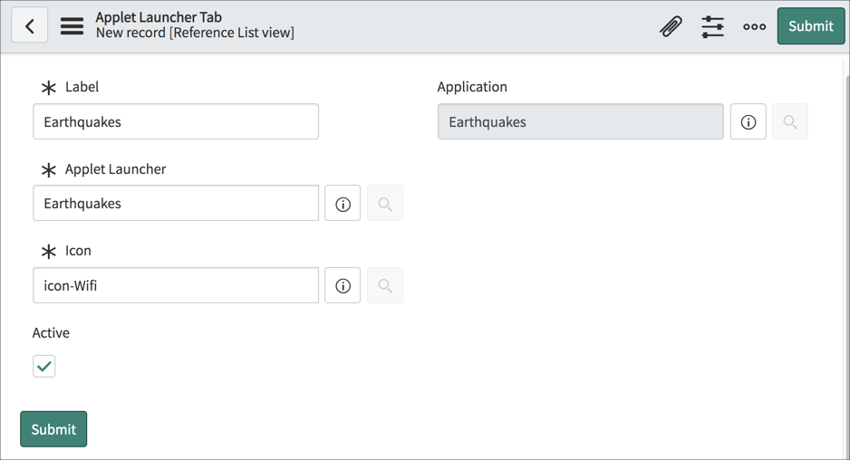 Navigation Bar ServiceNow Developers