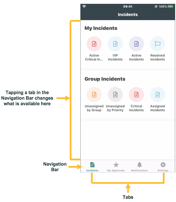 ServiceNow Agent Mobile Application User Interface Anatomy | ServiceNow ...