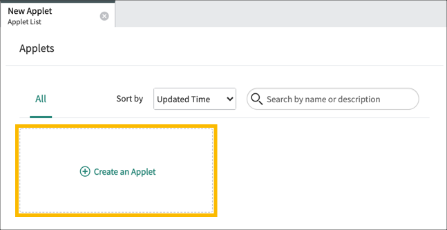 Creating Applets | ServiceNow Developers