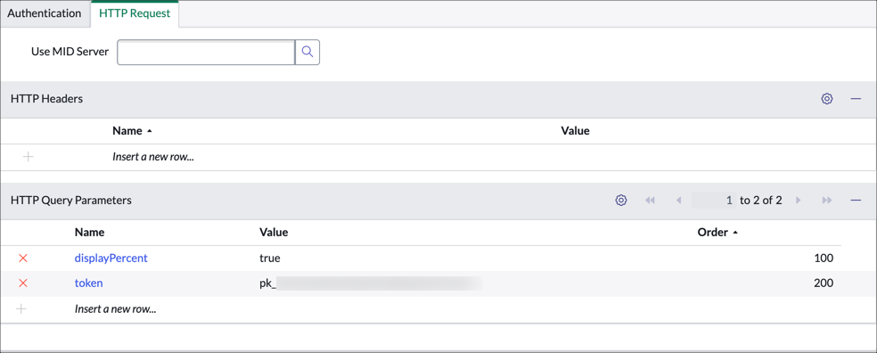 Method Authentication and HTTP Request | ServiceNow Developers