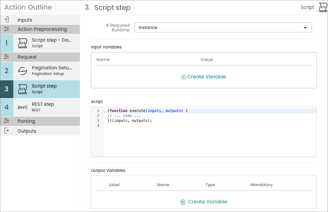 request-script-step-servicenow-developers