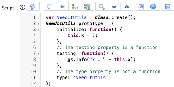 Utilities Script Include | ServiceNow Developers