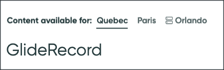 The release selector has a choice for each available release of ServiceNow API documentation.