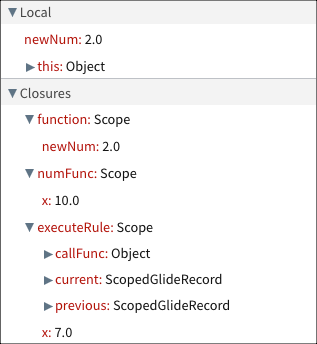 Exercise: JavaScript Debugger | ServiceNow Developers