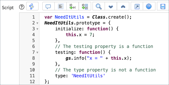 How to use script in Dev function