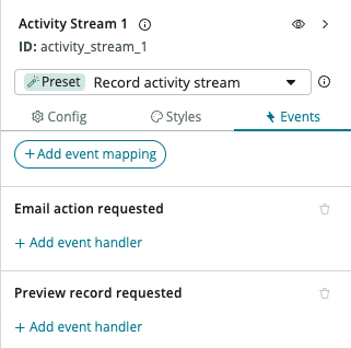 Activity Stream component setup | ServiceNow Developers