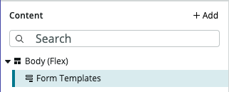 Form Templates component setup | ServiceNow Developers